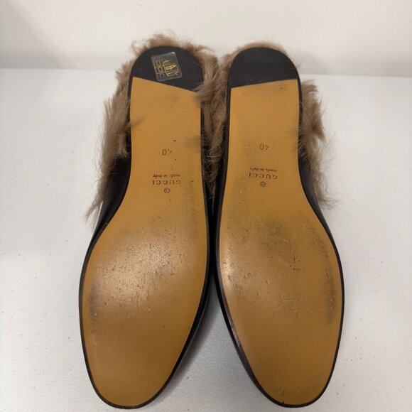 Gucci Princetown Fur Mules - Picture 14 of 16